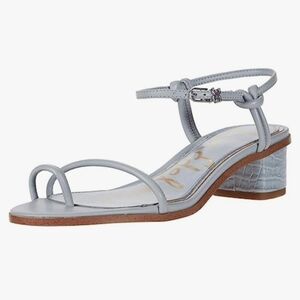 Sam Edelman Womens Isle Blue Ankle Strap Heels Size 9.5M